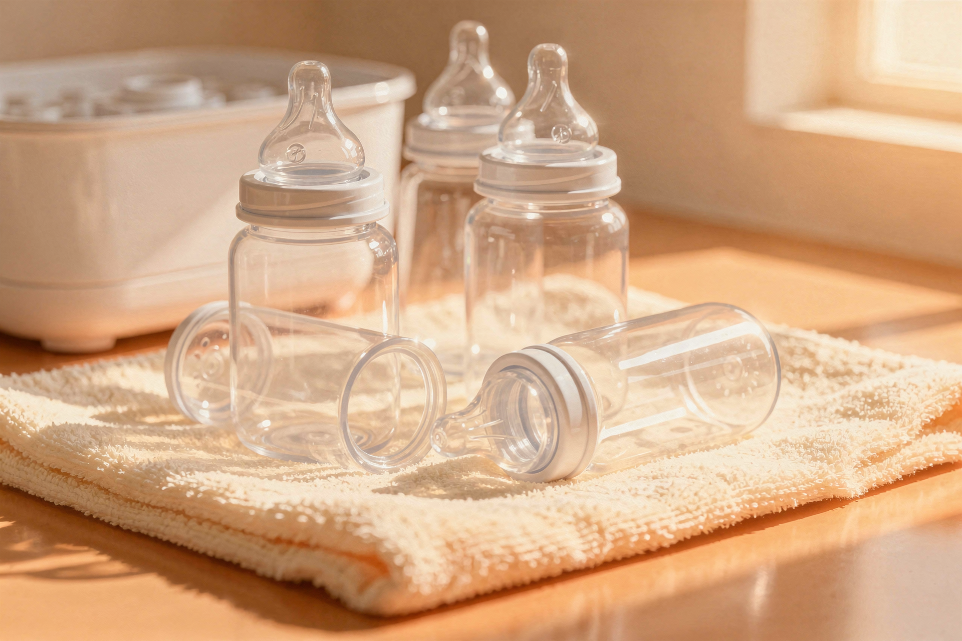 การฆ่าเชื้อในขวด: เทคนิคที่คุณแม่ควรรู้ในพ.ศ. 2569