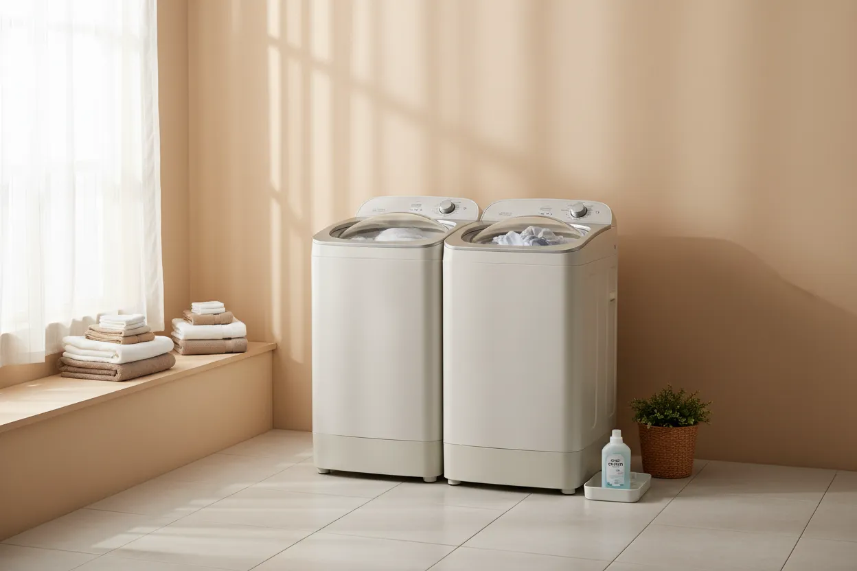 ข้อดีและข้อเสียของเครื่องซักผ้า 15 กิโล 2 ถัง: คุ้มค่าหรือไม่ในปี 2026?